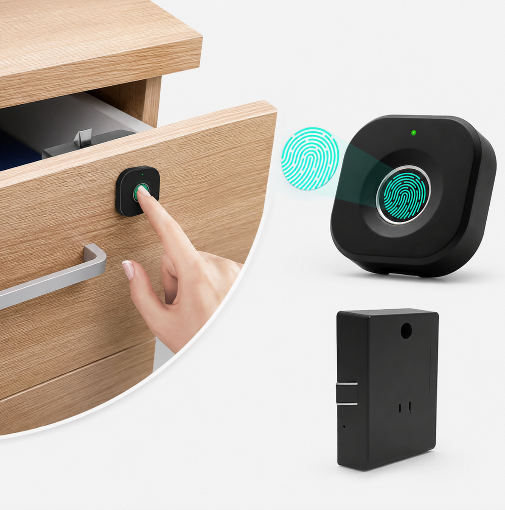 20-Piece Fingerprint Biometric Cabinet Locks
