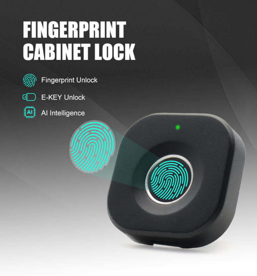 20-Piece Fingerprint Biometric Cabinet Locks
