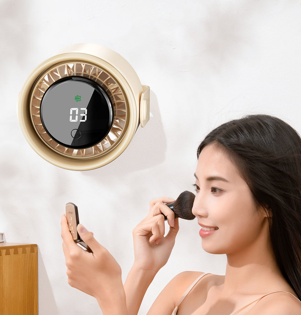 3000mAh Rechargeable Mini Desk Fan