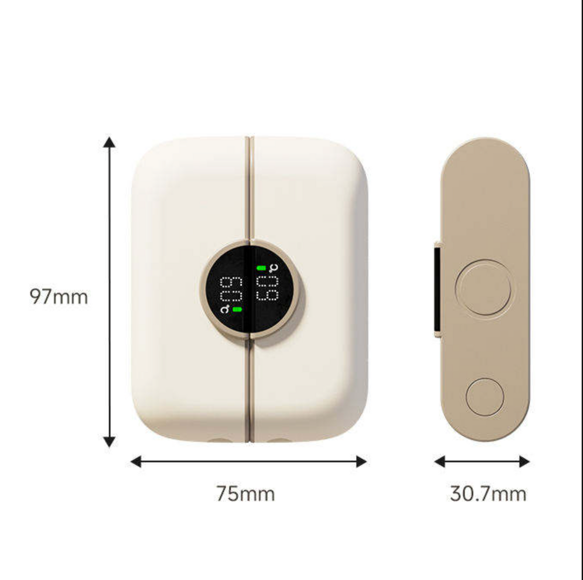 2-Pack Mini Rechargeable Hand Warmers
