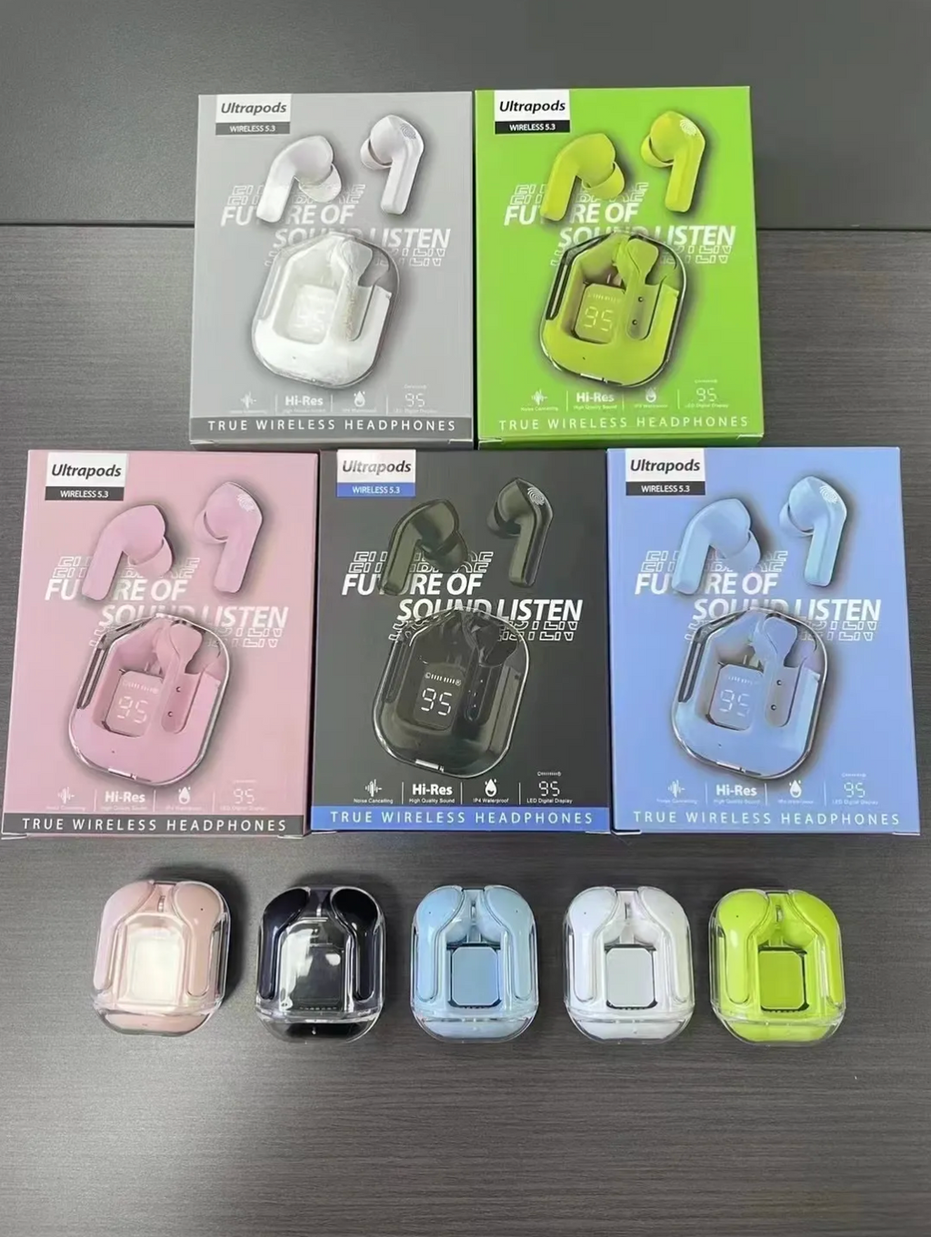 HiFi TWS Wireless Earbuds with ANC/ENC