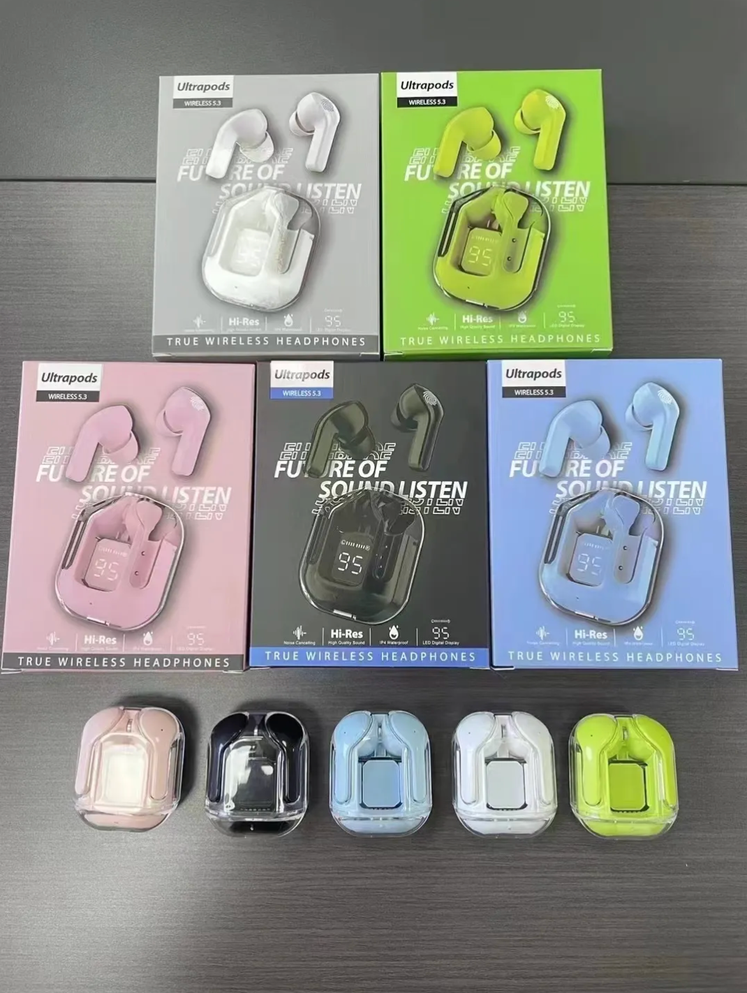 HiFi TWS Wireless Earbuds with ANC/ENC