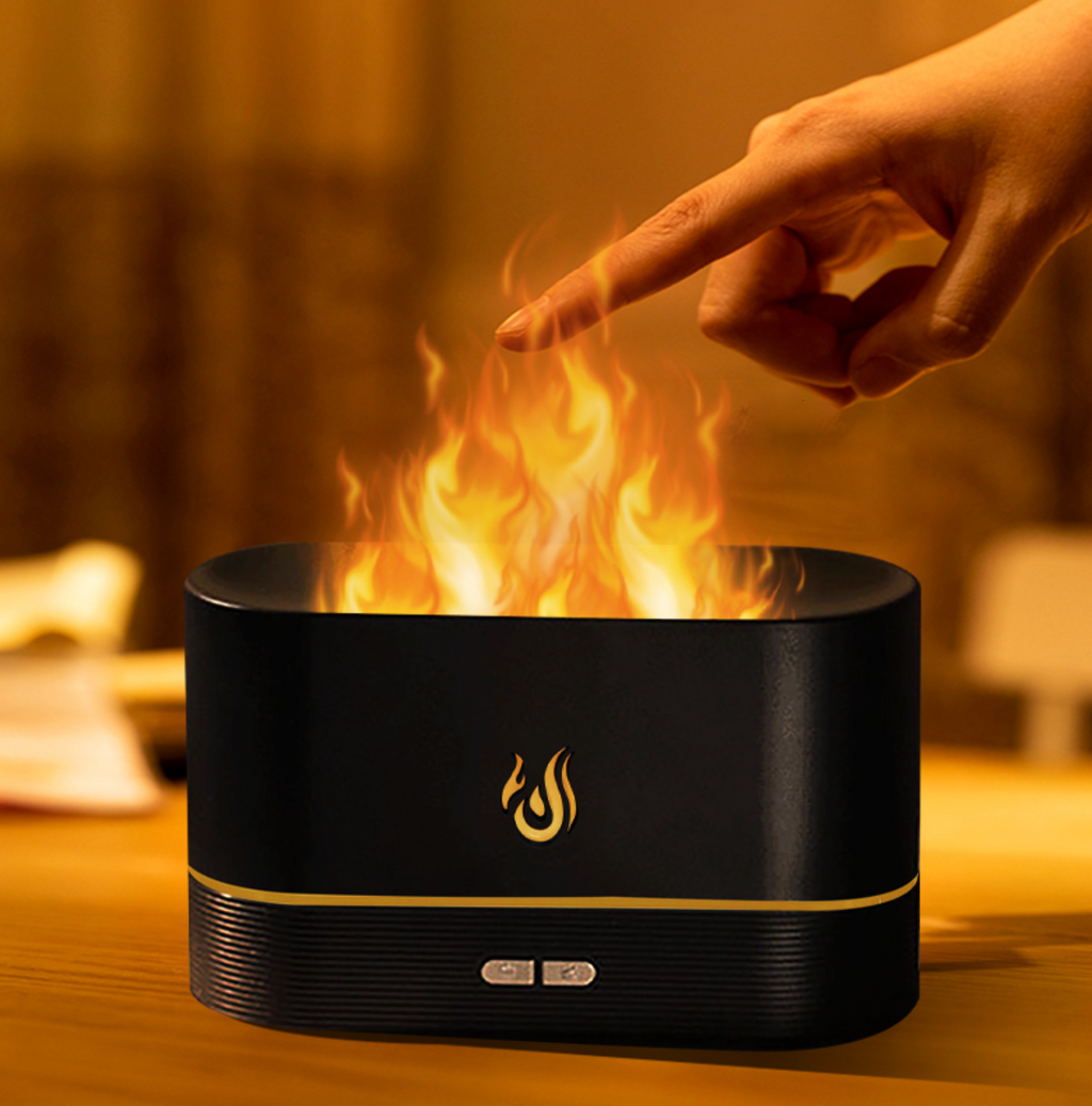 Electric USB Flame Aroma Diffuser