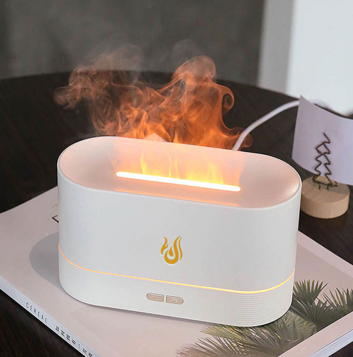 Electric USB Flame Aroma Diffuser