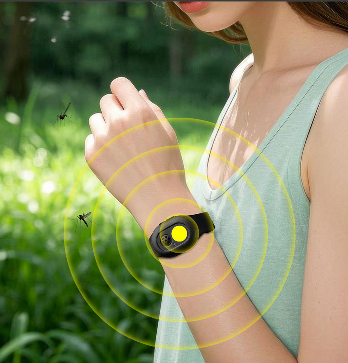 Ultrasonic Mosquito Repellent Bracelet